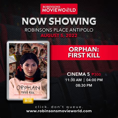 robinson antipolo movie schedule|Check out Robinsons Antipolo .